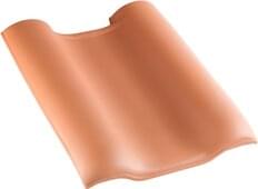 E 58 MAX® - Pent roof verge tile left Natural red | Image product range | © © ERLUS AG 2021