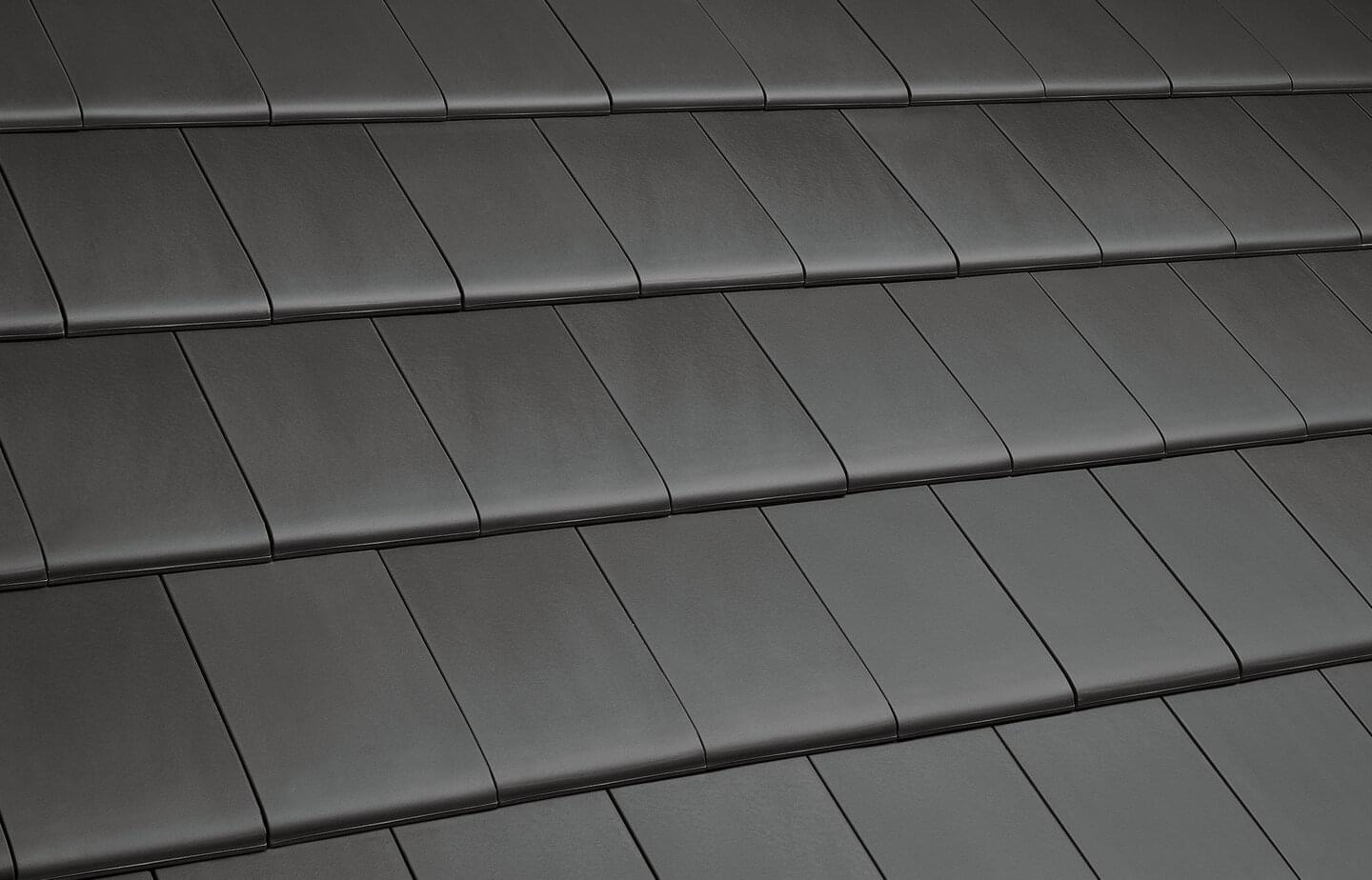  Linea® - noir matt klinker | Motif de surface toît | © © ERLUS AG 2021